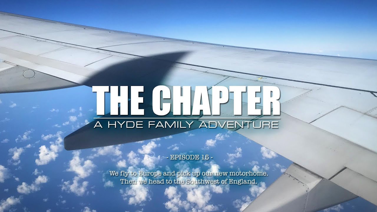 Ep15 - Planes, Trains, Motorhomes in Europe - The Chapter - Family of Six - Motorhome & Yacht Travel