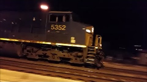 [CSX] 5352 ES40DC Leads Q141-04 Swiftly Through Fayetteville NC