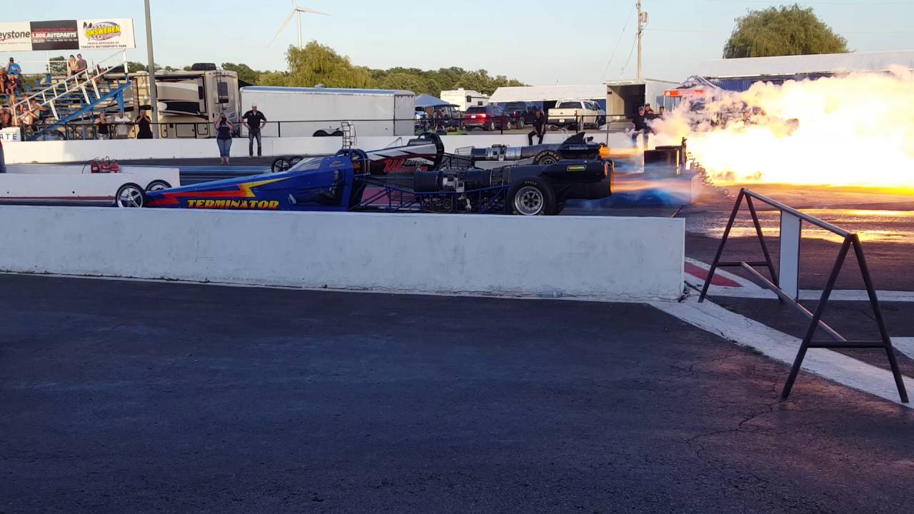 Northern Warrior Terminator jet dragsters YouTube