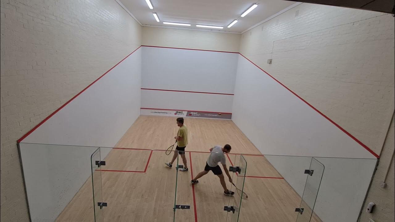 FULL SQUASH MATCH Alex vs Andy (F) Darlington Squash YouTube