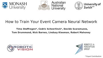 How to Train Your Event Camera Neural Network