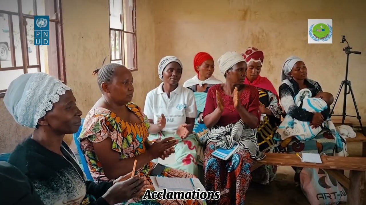 Atelier de validation de femmes et jeunes filles bénéficiaires.