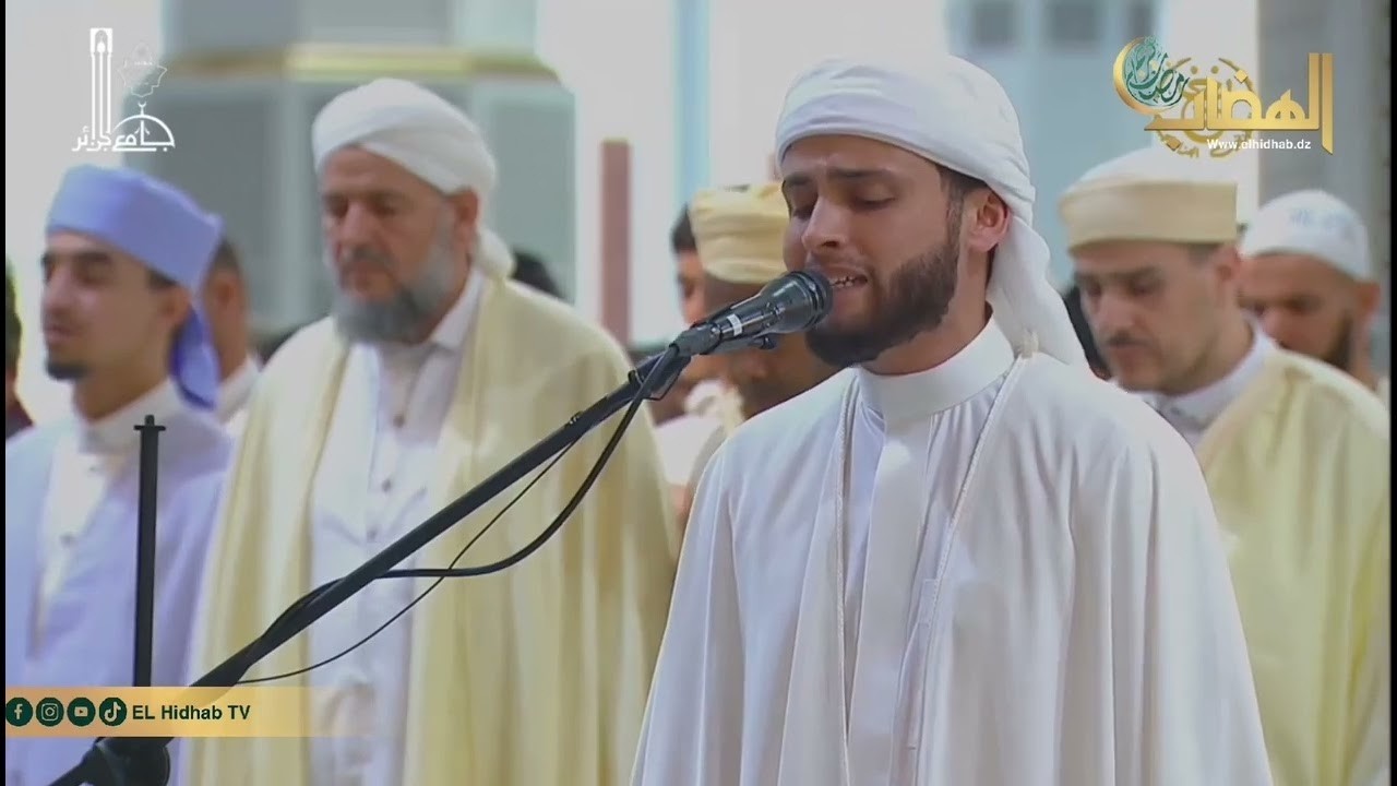 القارئ الجزائري الشيخ عبد العزيز سحيم من صلاة التراويح بالكويت تلاوة مميزة