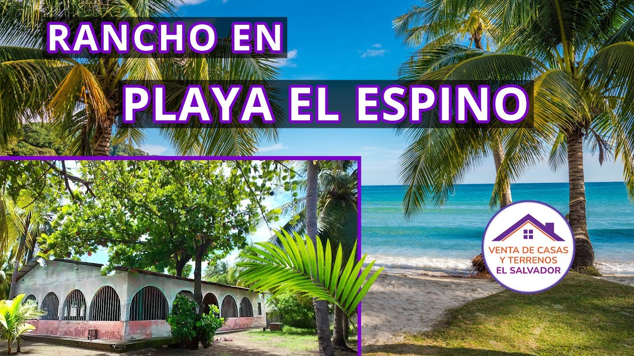 Se Vende Rancho En Segunda Fila De Playa El Espino | Cerca Del Mar | $210,000 | Tel +503 7299-8557