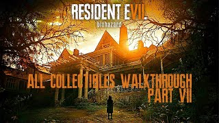 RESIDENT EVIL 7 All Collectibles Walkthrough [Part 7] RE7 Easy/Normal