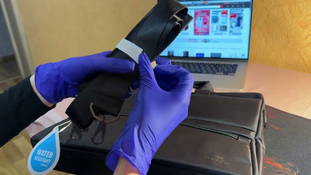 Распаковка Сумка для ноутбука RivaCase 8630 15 Black