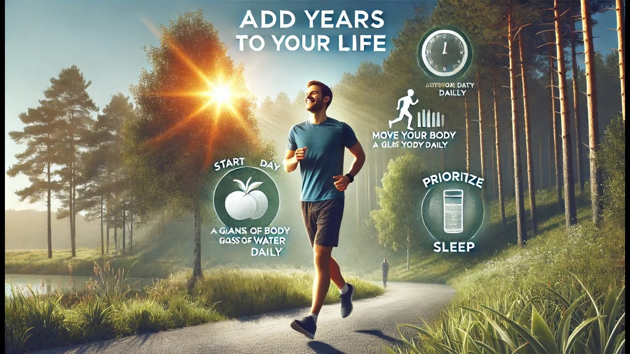 10 Simple Habits to Add Years to Your Life - YouTube