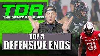 Cody Carpentier's Top-5 EDGE Rushers of 2026 NFL Draft | The Draft Rankings Show