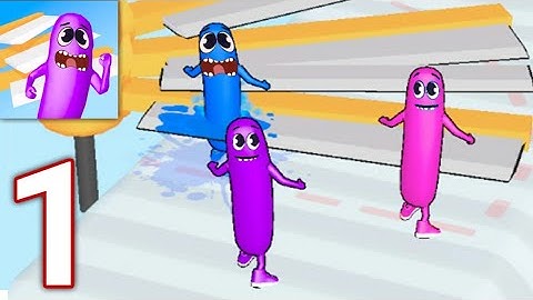 Doodle Run 3D - Walkthrough Gameplay Part 1 (iOS Android)