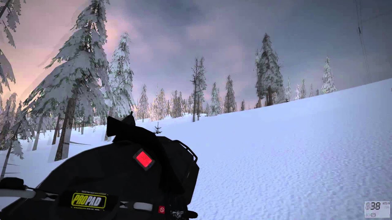 Sled Simulator Polaris RMK Assault 155