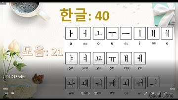 한글 - 모음 - Cách nhớ bảng chữ cái Hangeul và nguyên âm đơn tiếng Hàn - Tự học tiếng Hàn.