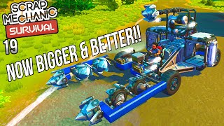 BUILDING THE SCORPION MINER MK 2! | Scrap Mechanic Survival Gameplay/Let's Play E19