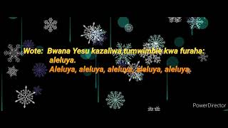 BWANA YESU KAZALIWA