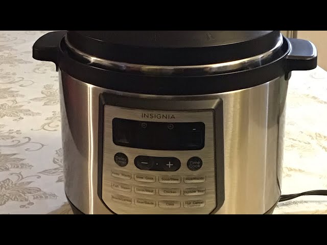 Insignia 8 quart Pressure Cooker 101 