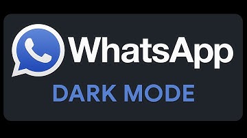 Whatapp Dark Mode