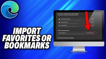 How To Import Favorites or Bookmarks into Microsoft Edge Browser (2025) -  Easy Fix