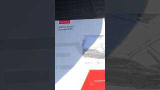 “Glass roof too hot? This affordable sunshade fixed it instantly 🔥
