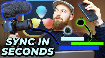How To Sync Audio In Davinci Resolve
