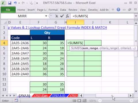 how to sum a column in excel based on another column