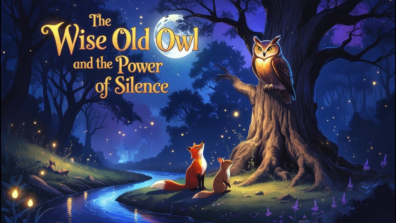 The Wise Old Owl and the Power of Silence|MORAL STORIES BY FYC - YouTube