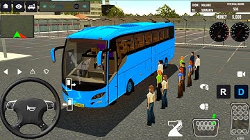 New Bus Games 2025 - Indonesia Euro Bus Offroad Driving Games - Android GamePlay