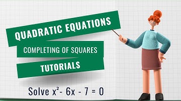 Learn How to Solve Quadratic Equations Using Completing of Squares – Easy Math Tutorial.