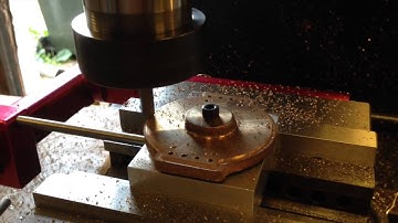CNC Profile milling for steam engine