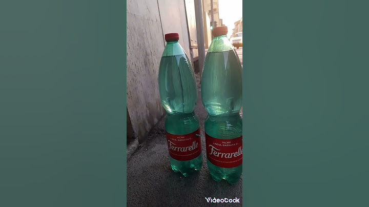 Sole sciolto ecco perche' conviene comprare l'acqua al supermercato