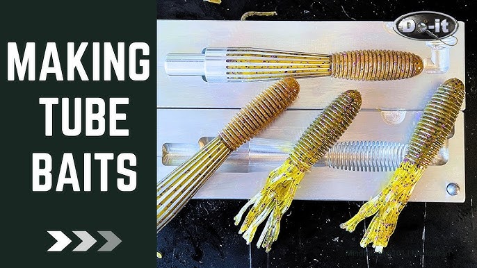 How To Make Tube Baits - It's EASY Using Do-It Molds! 