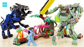 足ながっ！レゴ アバター ネイティリ vs.クオリッチ大佐 75571 ／ LEGO Avatar Neytiri & Thanator vs. AMP Suit Quaritch