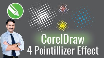 Best Pointlizer Effect in CorelDraw 2025 || coreldraw for beginners || corel draw designs tutorials