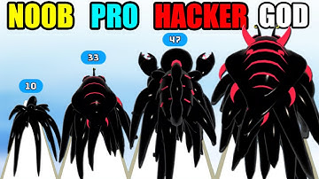 NOOB vs PRO vs HACKER vs GOD Venom Run 3D