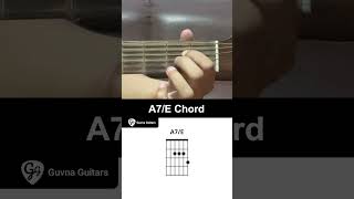 How To Play The A7/E Chord On Guitar - Guvna Guitars