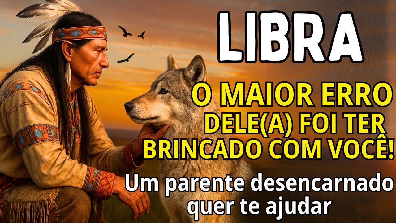 LIBRA ♎ VAI MEXER DEMAIS COM VOCÊ! O Maior ERRO Dele(A) Foi TER BRINCADO com VOC😱 UM ESPIRITO ALERTA