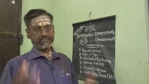 Distributed computing environment