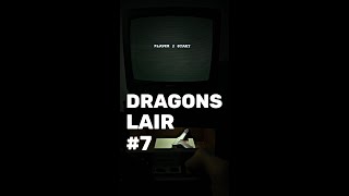 Dragon's Lair Walkthrough Part 7 (NES CRT TV) #dragonslair #dirkthedaring #princessdaphne #cinematro