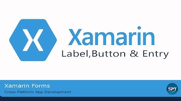 Label,Button & Entry-Xamarin Froms in Hindi