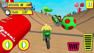 Superhero Tricky bike race Android Gameplay - Ideal Gaming screenshot 5
