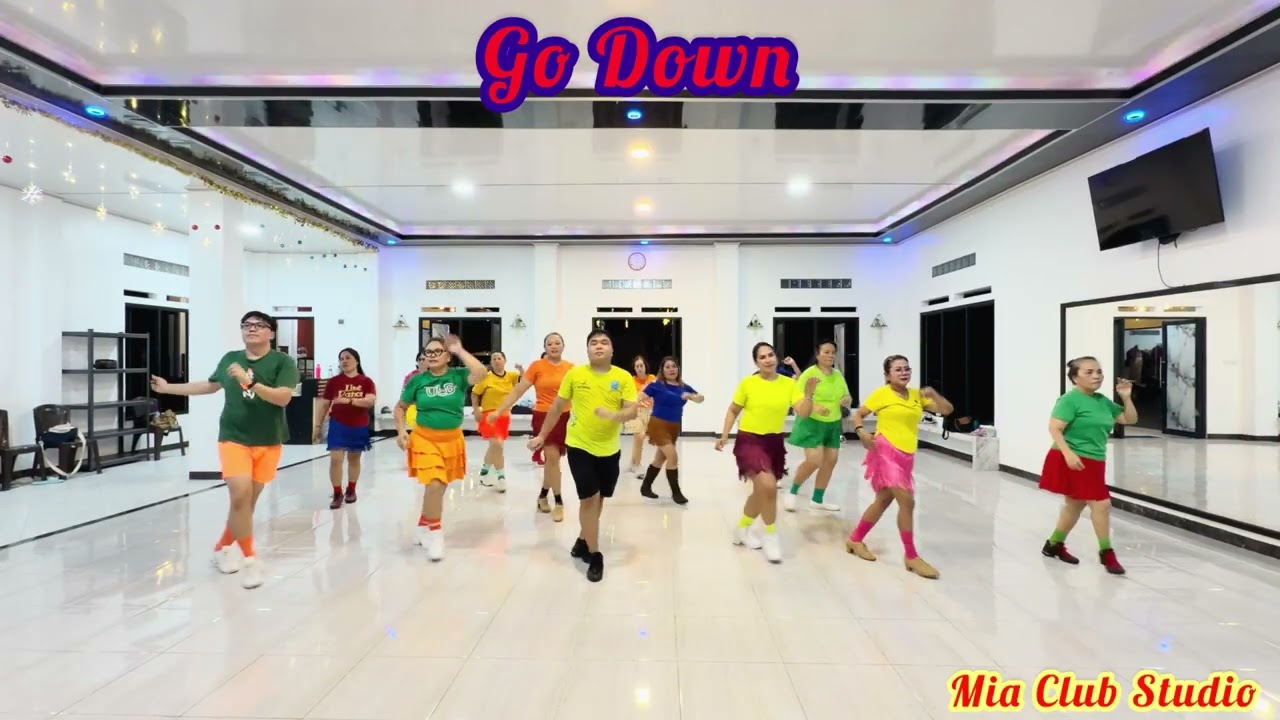 Go Down  - Line Dance / Choreo : Nicken, Erika, Erlis (All INA) Nov 2025