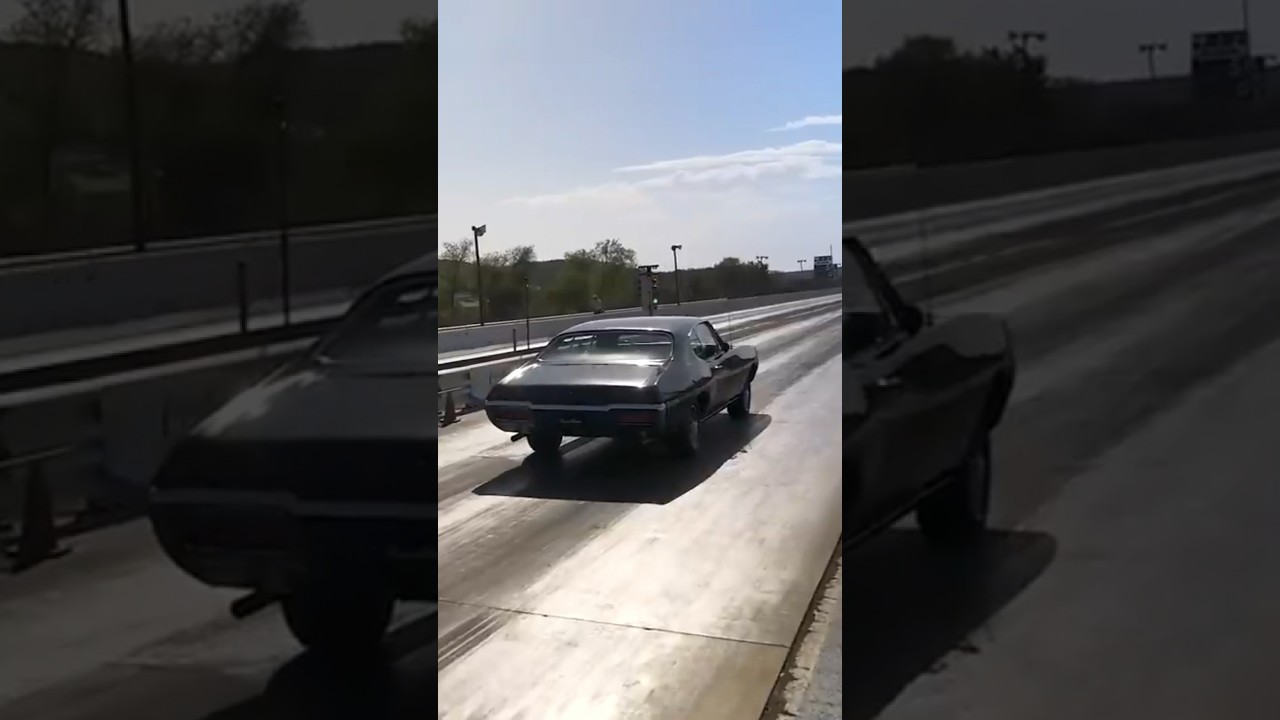 Original Numbers-Matching 1968 GTO Hits The Drag Strip #dragrace #gto