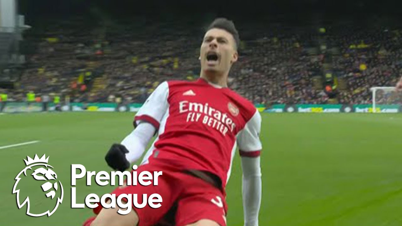 Gabriel Martinelli doubles Arsenal advantage over Watford | Premier League | NBC Sports