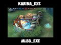 karina EXE,😂 |Mobile legends #Shorts