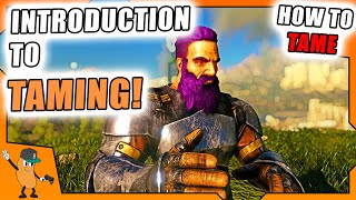 HOW TO TAME DINOSAURS IN ARK | Beginners Guide | How To Tame Series