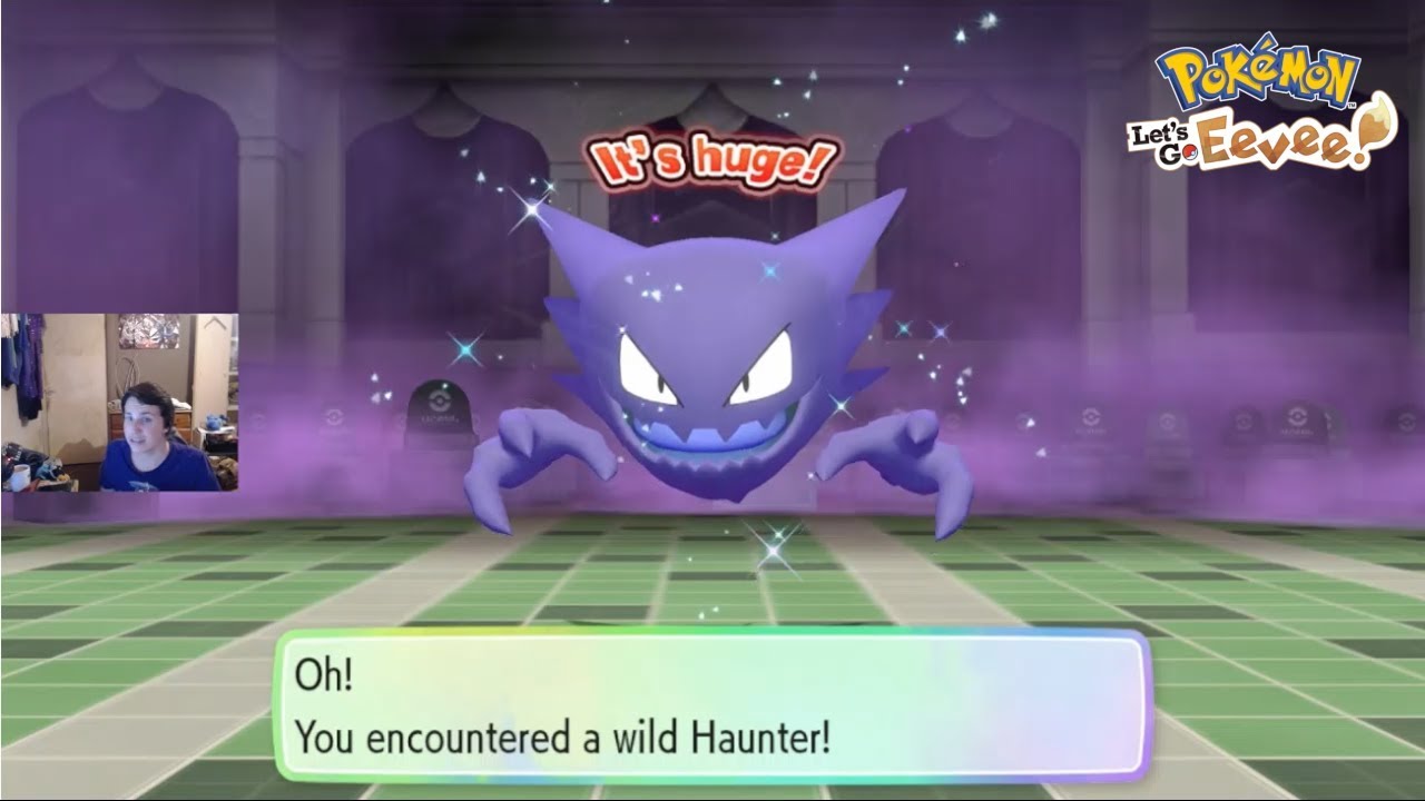 Pokemon Lets Go Eevee Shiny Haunter Breaks Our Gastly Chain