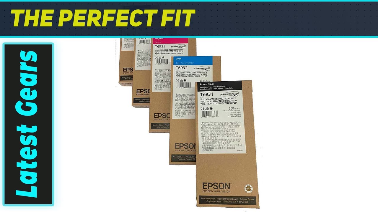 Ultrachrome Color Epson T-Series Ultrachrome Ink: The Ultimate Color for SureColor ...