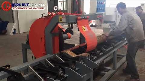 MÁY CẮT KHÚC GỖ TRÒN MJZ277 30 - MÁY CẮT GỖ TRÒN - MÁY CẮT XẺ GỖ TRÒN - MÁY XẺ GỖ THÔ