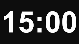 15 Minute Timer - No Alarm - 8K