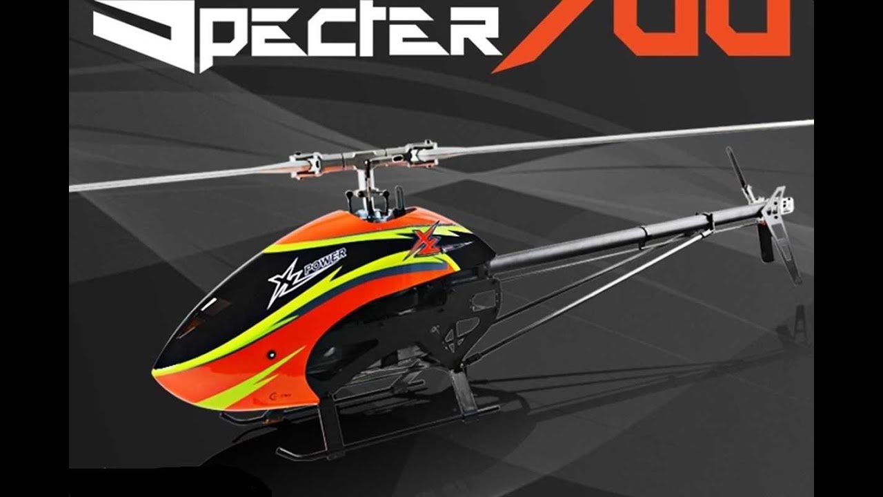 XLPower Specter 700 RC Electric Helicopter YouTube