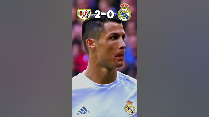 Real Madrid vs Rayo Vallecano Unbelievable match 😱#football #shorts #short #sports #ronaldo