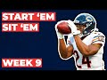 NFL Week 9 Fantasy Football Start Em Sit Em | Cold Hard Truth Podcast Clip